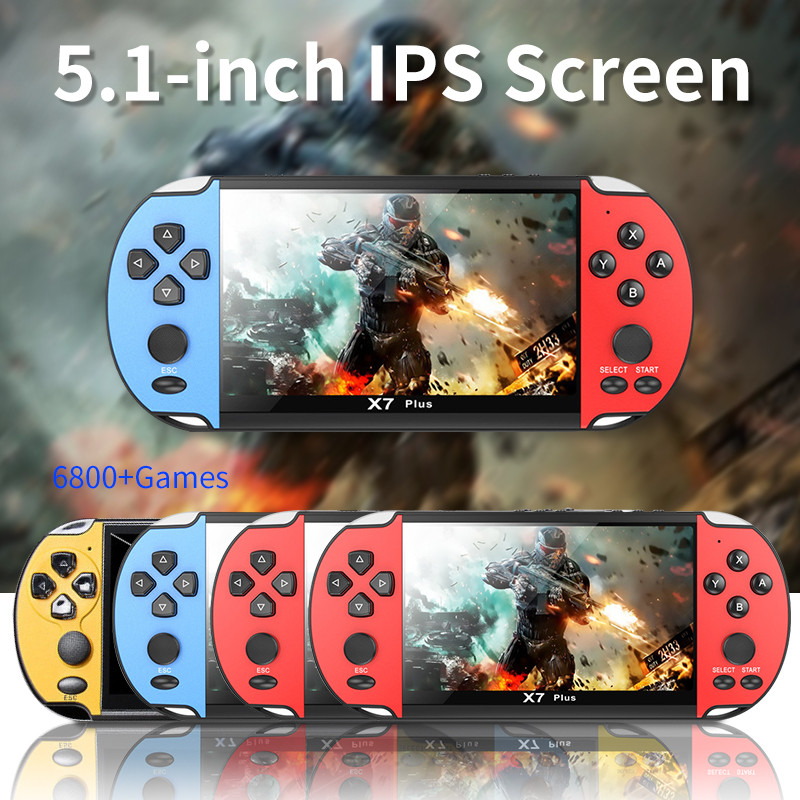 X7 Retro Plus Video Game Console Portable Classic Game Consoles