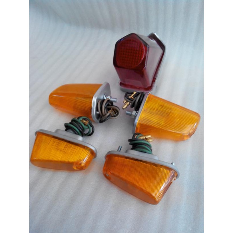 Lampu sein set stop lamp honda unyil