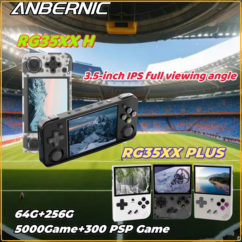 ANBERNIC RG35XX H RG35XX PLUS Linux Portable Game Classic Games Retro