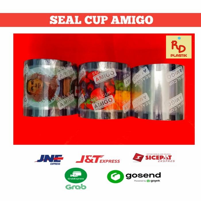 Seal Cup Amigo Lid Sealer Tutup Gelas PlastikSeal Cup Amigo Lid