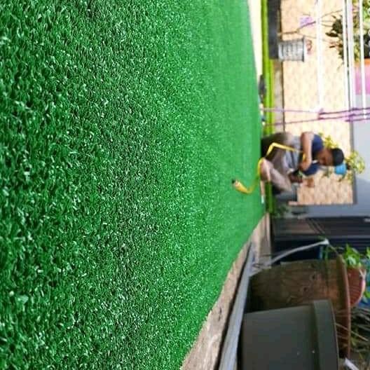 Rumput Sintetis Taman Outdoor 1 Roll Rumput Sintetis Untuk Taman