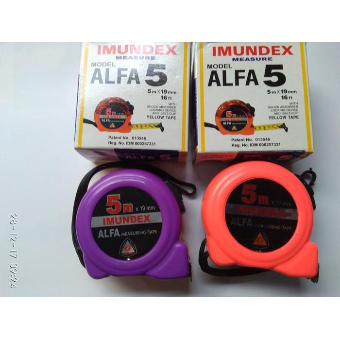 [Expert] Meteran Imundex Alfa 5mm