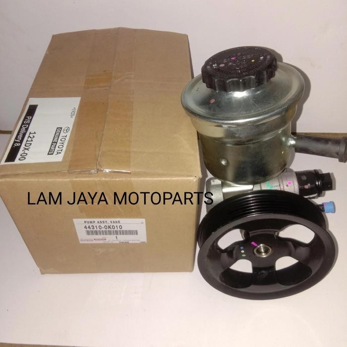 TERLARIS POMPA POWER STEERING INNOVA BENSIN HILUX BENSIN ASLI ORIGINAL ASTRA