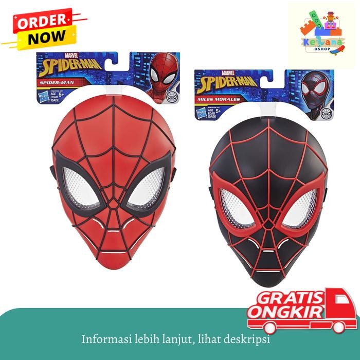 TERMURAH Hasbro Marvel Spiderman Mask - Mainan Topeng Anak READY STOCK