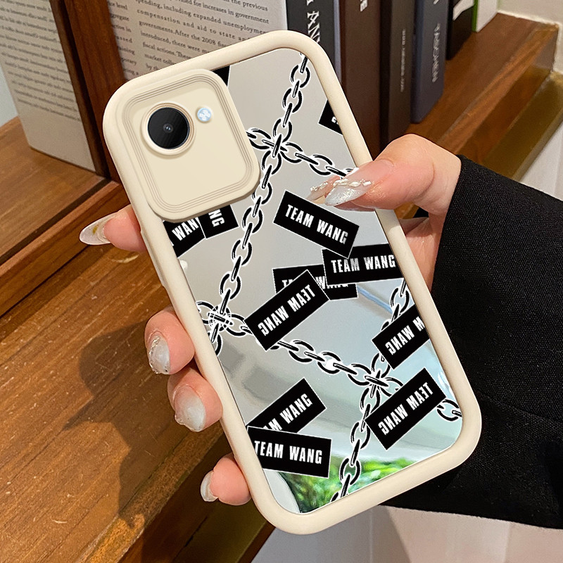 Casing Hp Untuk Realme C30 Realme C30s Realme Narzo 50i Prime Case Casing pola Rantai Kasing HP Kesi