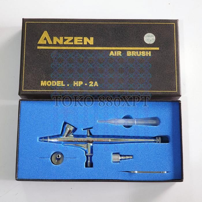 {{{{{{] Spray Airbrush Gun Anzen HP-2A Sped Cat Gravity Feed Japan