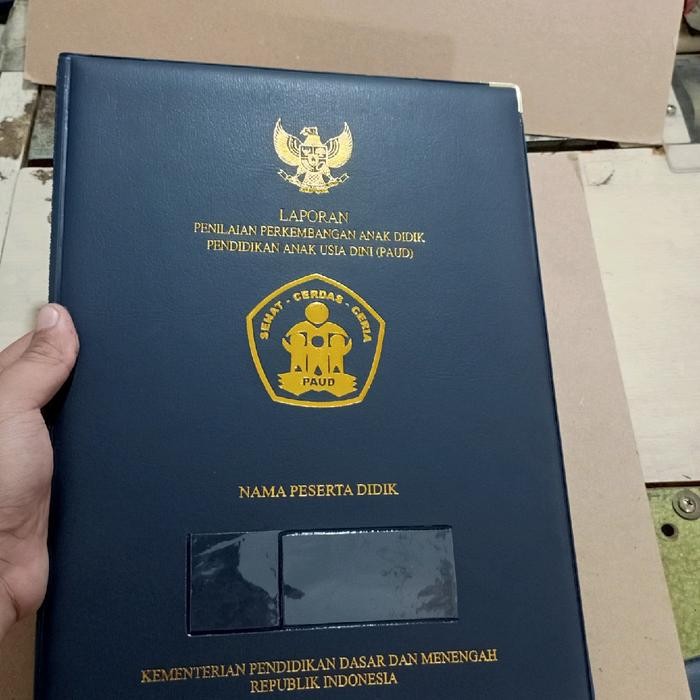 

sampul map raport k13 paud Map Stationery