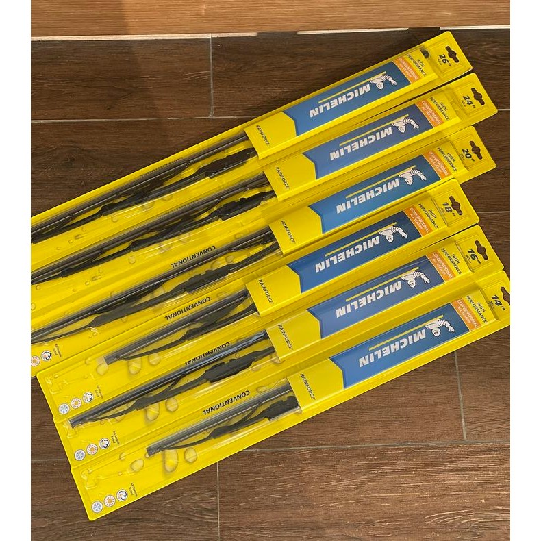 Wiper Mobil Michelin Rainforce Conventional Wiper Fortuner VNT