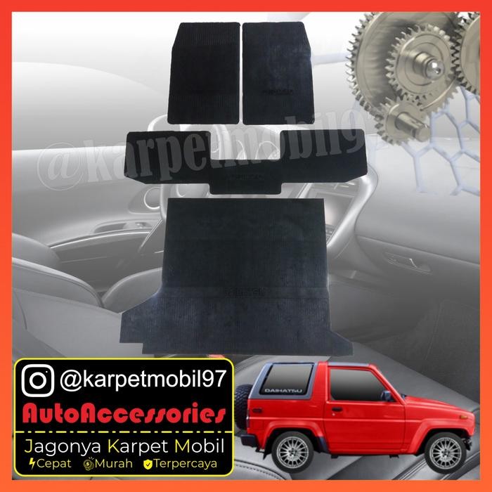 HRG DISKON Karpet Feroza Karpet Mobil Feroza Karpet Daihatsu Feroza 3 Baris