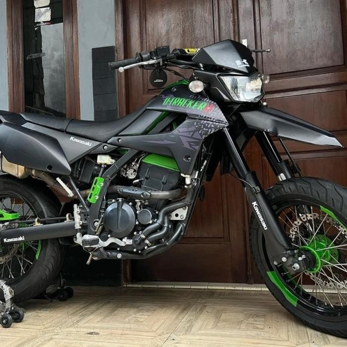 Decal Sticker Striping Variasi Fullbody KLX D-TRACKER X 250 Hitam
