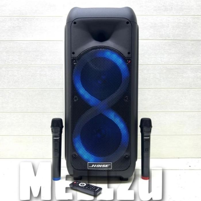 Speaker Portable Wireless Noise 899 B HIVE Original 8 inch x2Bluetooth