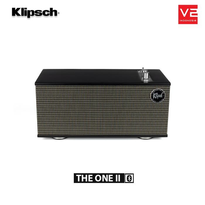 Klipsch THE ONE II Wireless Shelf Stereo Speaker Matte Black