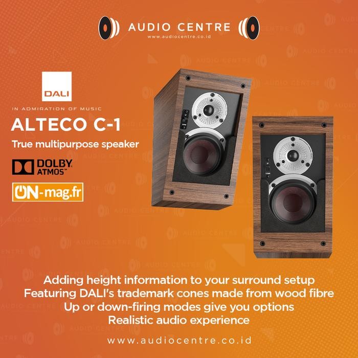 Dali Alteco C1 Surround Speaker Dolby Atmos