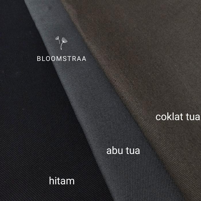 

Kain Kanvas Twill Polos Abu 0,5m Bahan Canvas Polos Tebal Grey 7S