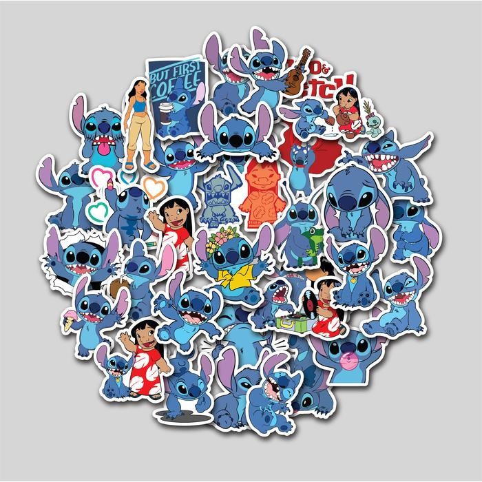 

STICKER PACK LILO AND STITCH STIKER TUMBLR LAPTOP KOPER HELM Paper