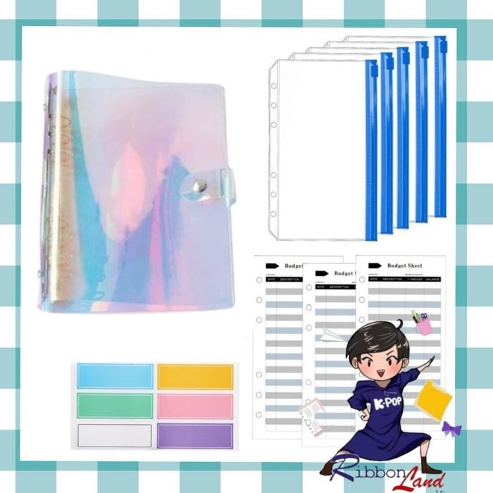 

A6 Set Lengkap Nabung Binder Hologram Laser Lengkap Murah Paper