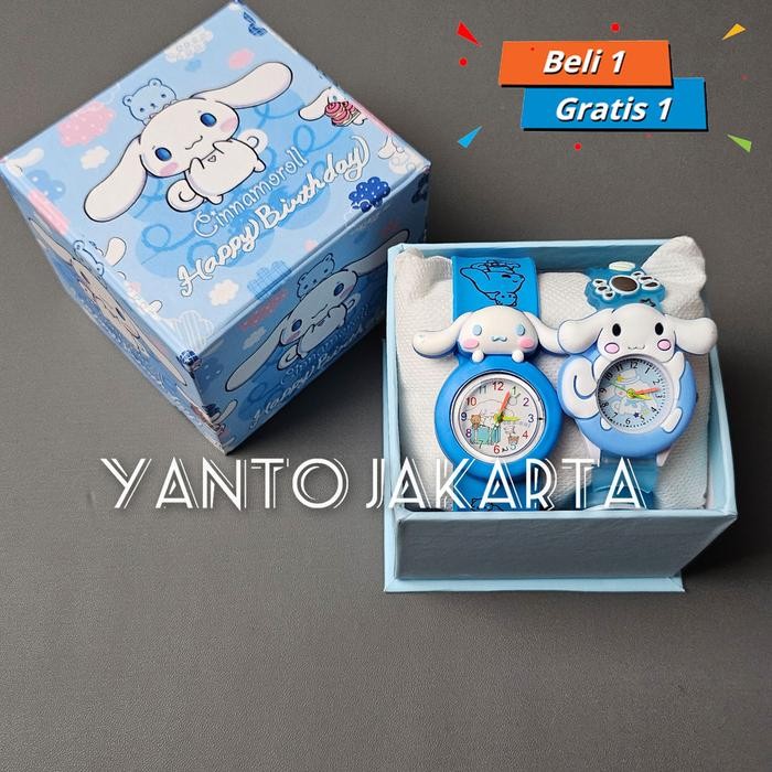 Jam tangan anak perempuan karakter 2 in 1