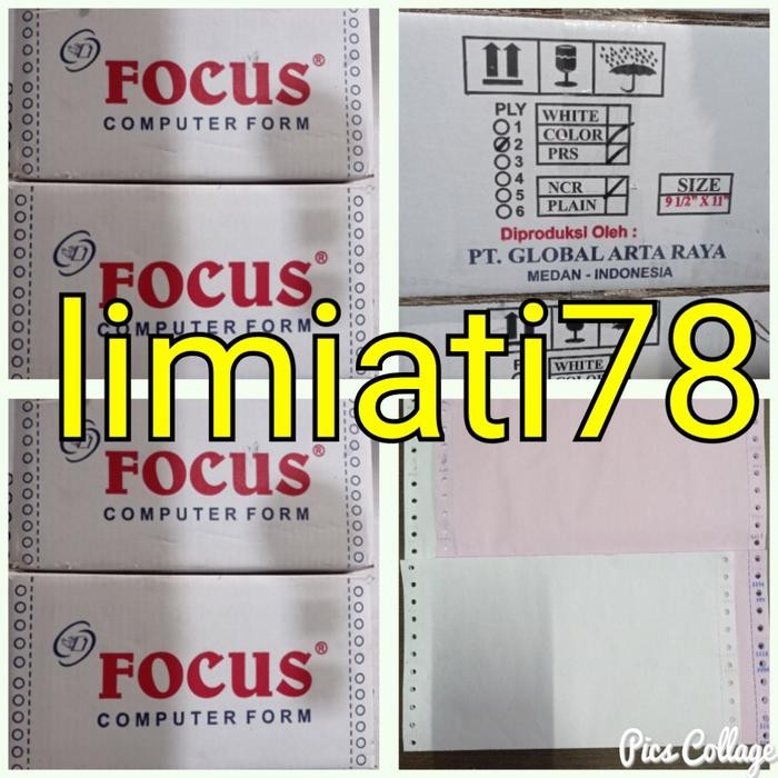 

Kertas Continuous Form Focus 9 1/2 x 11 :2 (2 ply)