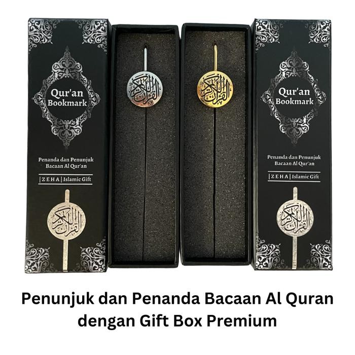 

Tuding Mengaji Qur'an Bookmark Penanda Al Qur'an Premium dengan Gift Box Al Quran