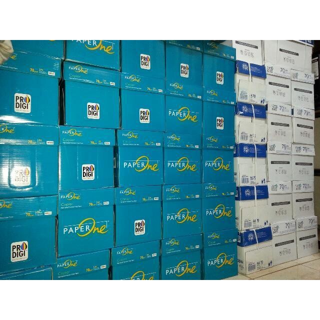 

KERTAS HVS F4 70 GRAM PAPER ONE