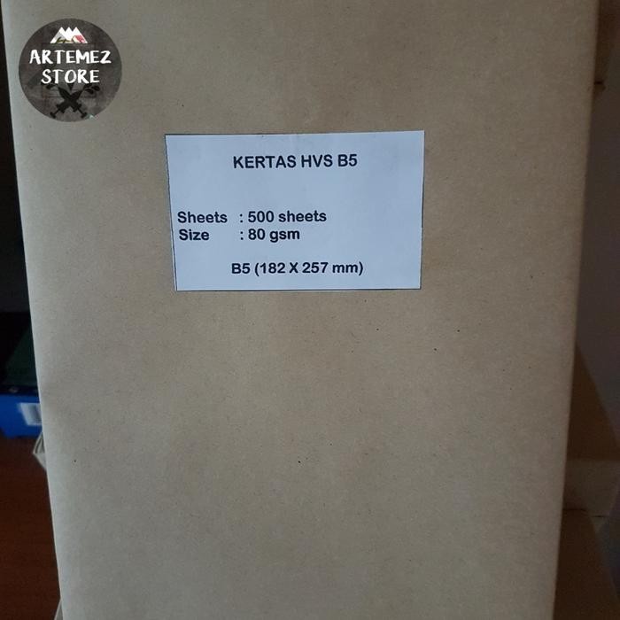 

KERTAS HVS B5 80 gr