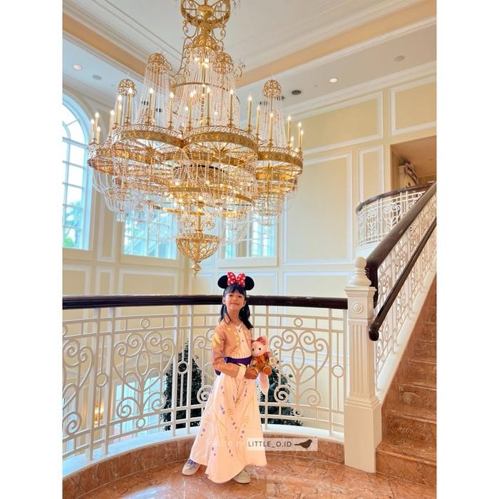 PART 2 Kostum Anak Dress Elsa Ariel Jasmine Gaun Pesta Ulang Tahun Cosplay Halloween Disney Kostum