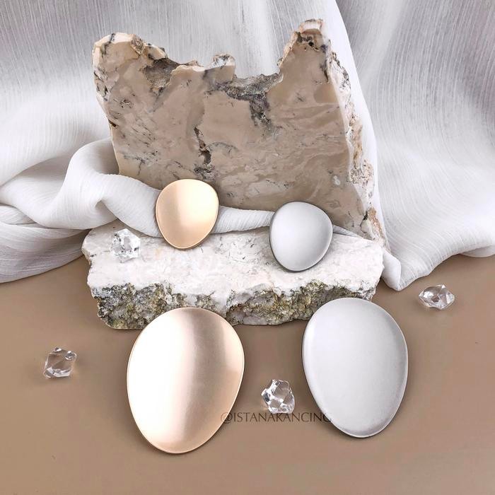 

Kancing Jumbo Gold Silver Metal 3cm 5cm Fancy Import