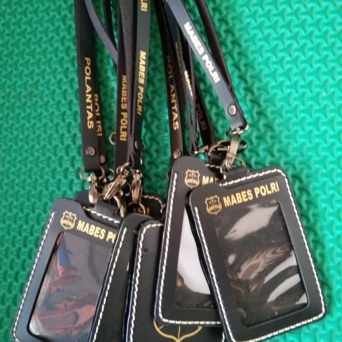 

kalung id card Mabes polri nametag holder mabes polri gantungan id c