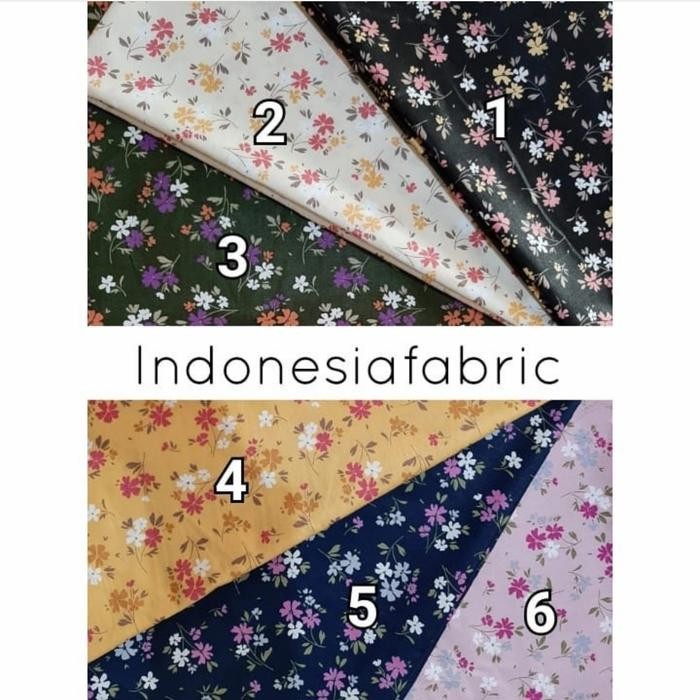

Kain 0.5 meteran Katun Jepang Tokai Japan cotton motif Michelle
