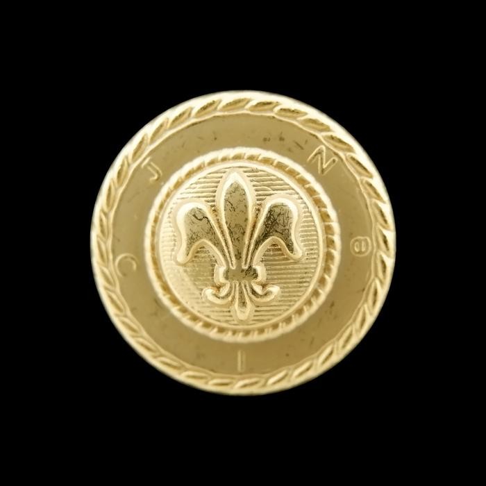 

Torenda kancing Jas Big Motive clasic circle Gold 21mm /Pcs