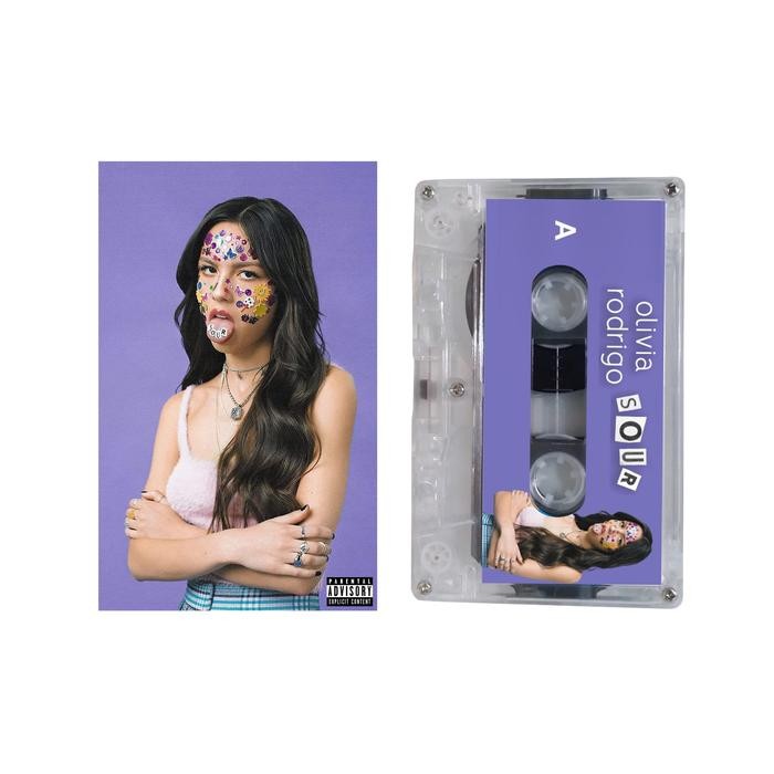 Kaset Pita Olivia Rodrigo Sour Album Pasti Ori