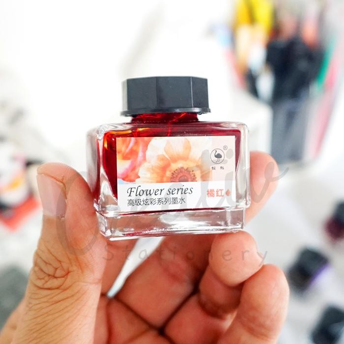 

Ostrich Tinta Kaligrafi Warna Seri Flower Seasonal Series Colorful Ink 15 ML Calligraphy