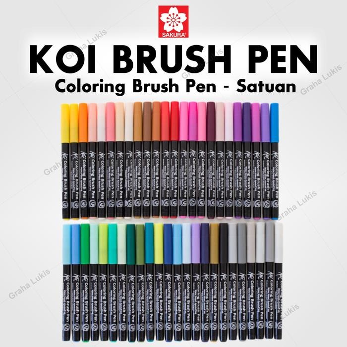 

Sakura Koi Coloring Brush Pen Satuan Varian 2