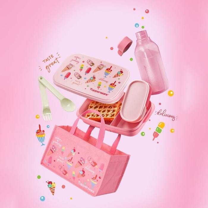 Tupperware foodie buddy kotak makan anak