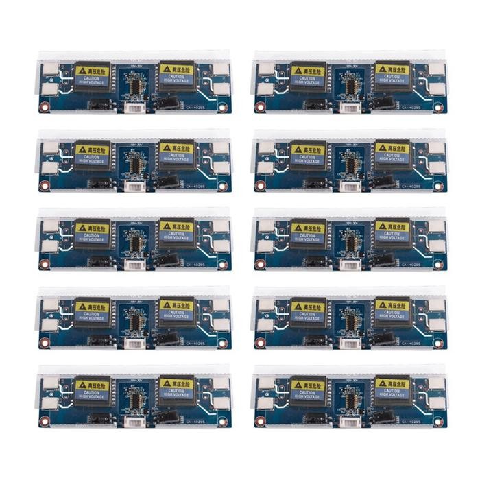 10X Universal CCFL Inverter LCD Laptop Monitor 4 Lamp 10-29V And 15-22 Inch Widescreen
