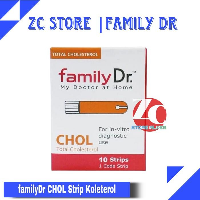 familyDr CHOL Strip Koleterol