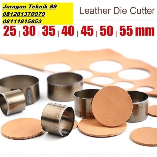 

CIRCLE SET LEATHER SHAPE PUNCH - PISAU PON - LEATHER TOOLS -SIZE 40MM KODE 78