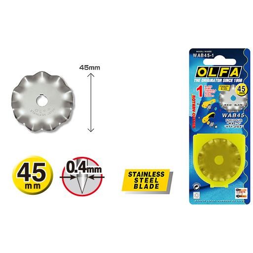 

OLFA WAVE BLADE WAB45-1 KODE 191