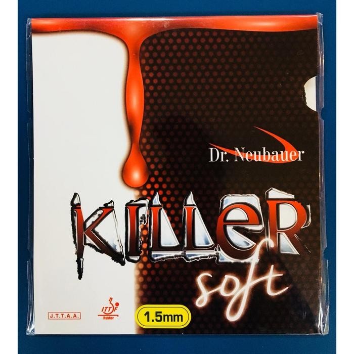 Karet Bat Tenis Meja Dr. Neubauer Killer Soft Bintik Pendek Jahat