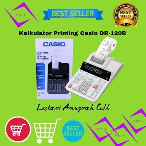 

Kalkulator Casio Printing DR-120R - garansi resmi