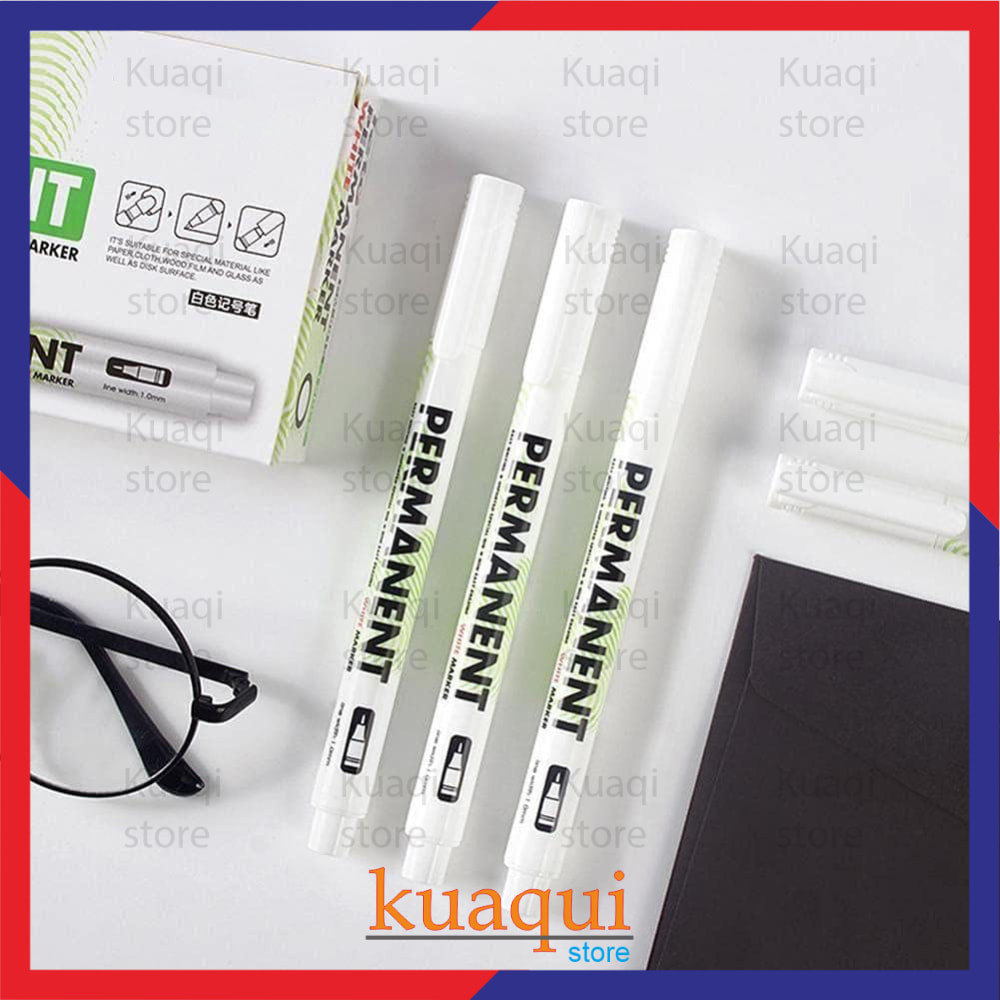 

Spidol Ban Permanen Oil Based Marker Waterproof 1mm 1PCS - L-580
