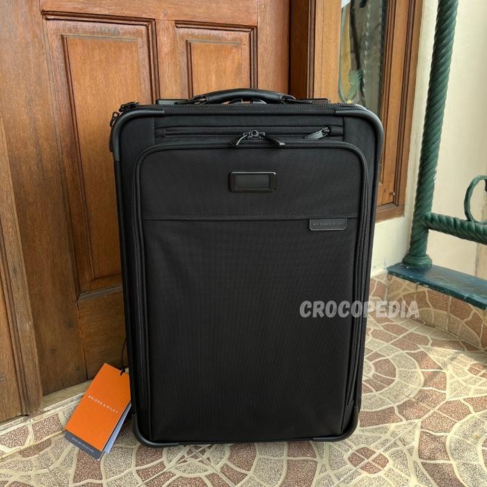 ASLI Koper Pilot Briggs & Riley Baseline Global 21 inch 2-Wheel Expandable Carry-On ginal READY
