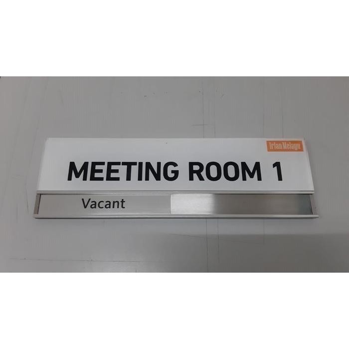 

Signage Meeting Room Ukuran 29Cm X 9Cm