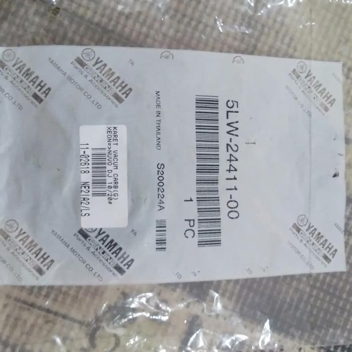 ori karet membran vakum vacum karbu carbu asli xeon nouvo z nuvo lele