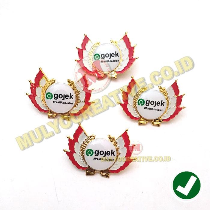 

Pin Bros Komunitas Gojek Pin Gojek Model Bendera Murah PREMIUM