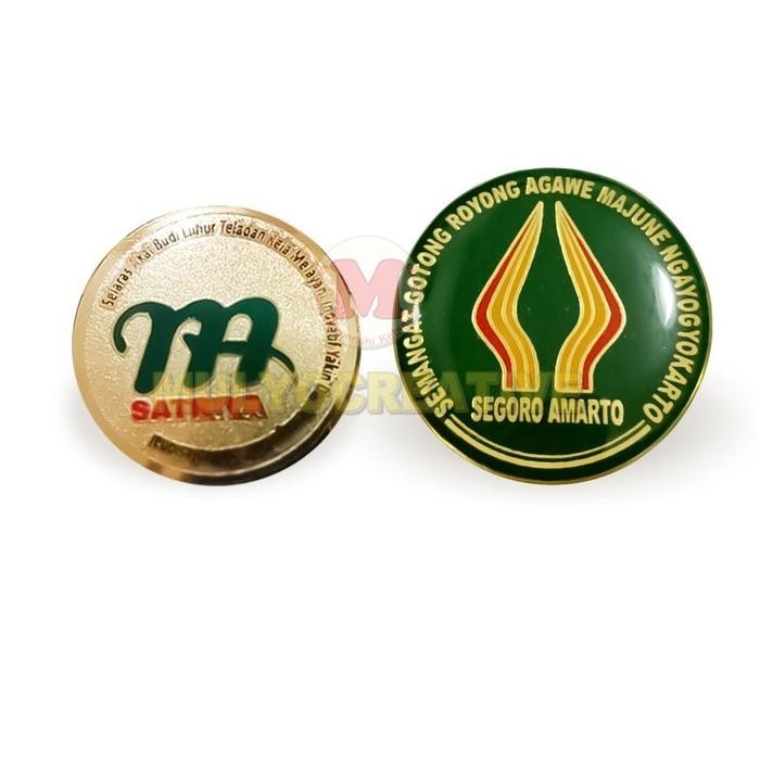 

Pin Satria Bros Satriya dan Lencana Segoro Amarto PNS ASN Yogyakarta PREMIUM