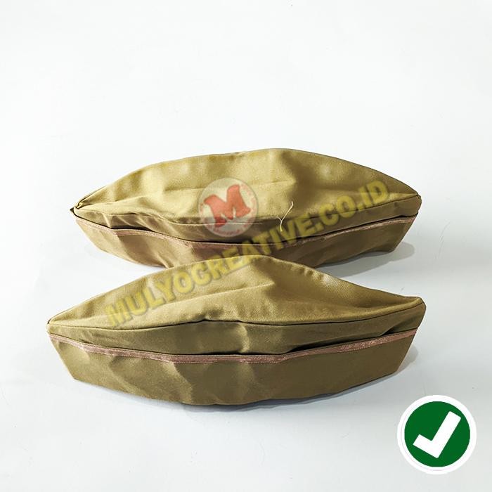 

Topi Muts Keki Topi Mutz Keki List Coklat Atribut Militer PREMIUM
