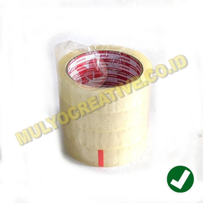 

Lakban Bening Isolasi Lakban Bening 1 Inch PREMIUM