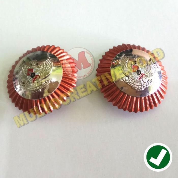 

Tanda Jabatan Lurah Kepala Desa Oranye Diameter Antara 3.3 - 3.5 cm PREMIUM