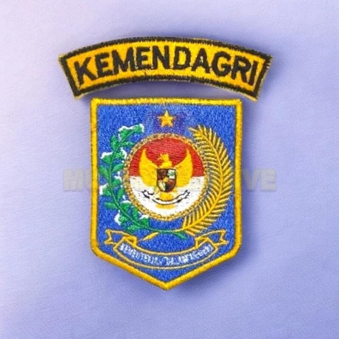 

Bordir Logo Kementerian Dalam Negeri Terbaru Badge Patch Kemendagri PREMIUM